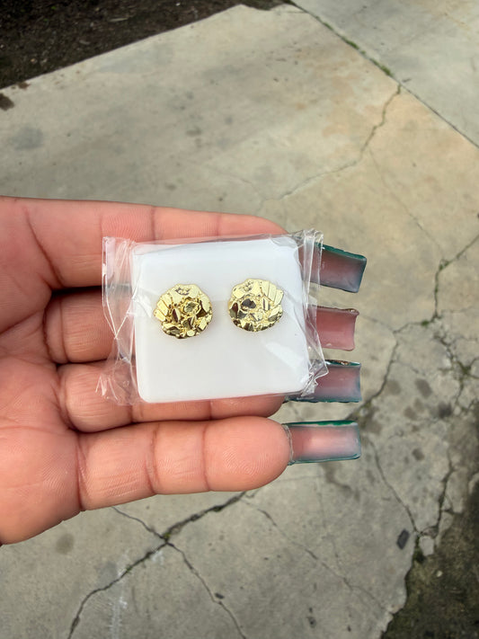 Nugget Heart Earring